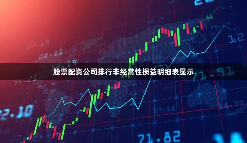 股票配资公司排行非经常性损益明细表显示