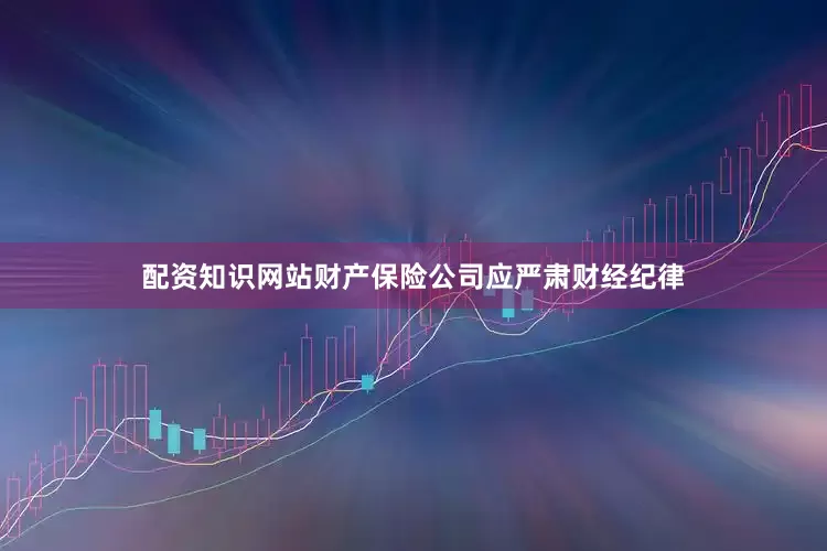 配资知识网站财产保险公司应严肃财经纪律